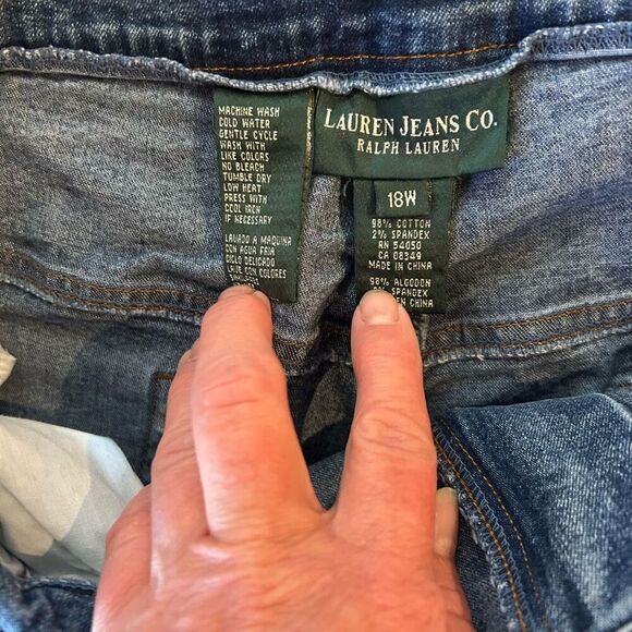 Vintage Lauren Jeans Ralph Lauren size 16W - Picture 3 of 7